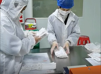 疫情防控下的四川利美更注重一次性口罩的生產質量