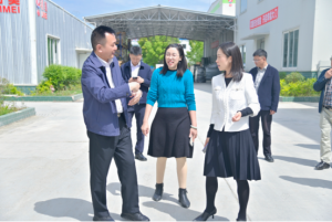 遂寧市楊關(guān)長、干局長和射洪榮常委到利美集團(tuán)調(diào)研工作